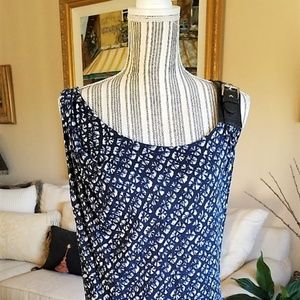 M. Kors L  W/ Faux Leather Shoulder Strap dress